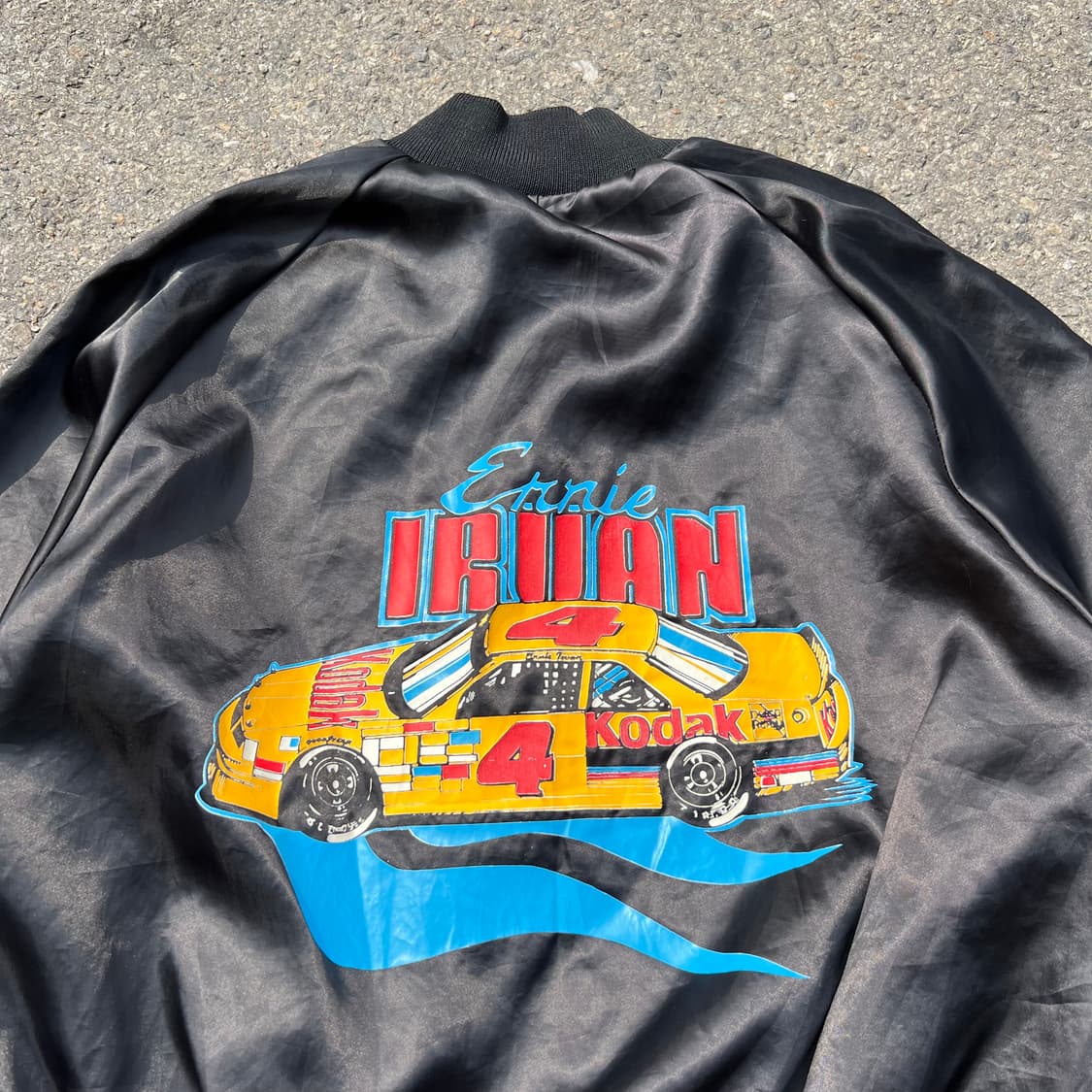 90’s Ernie Irvan Kodak Nascar 사틴 자켓 상품이미지5