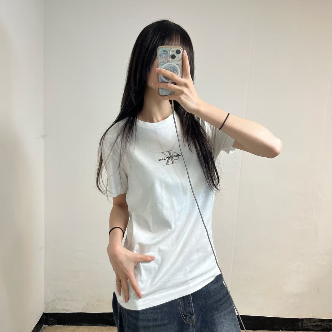 Calvin Klein White T-Shirt 상품이미지2