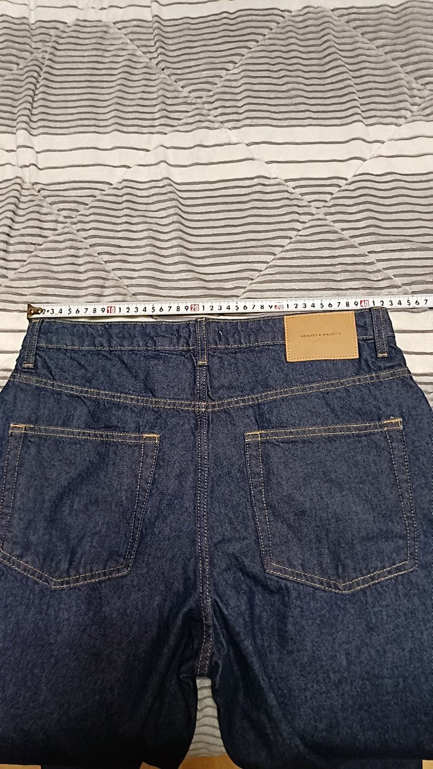 H&M 와이드청바지 33인치 기장107 상품이미지5