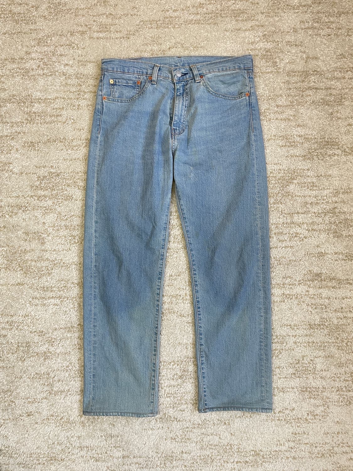 [32] levis 505 리바이스 505 연청 프리미엄 청바지 데님 진 상품이미지1