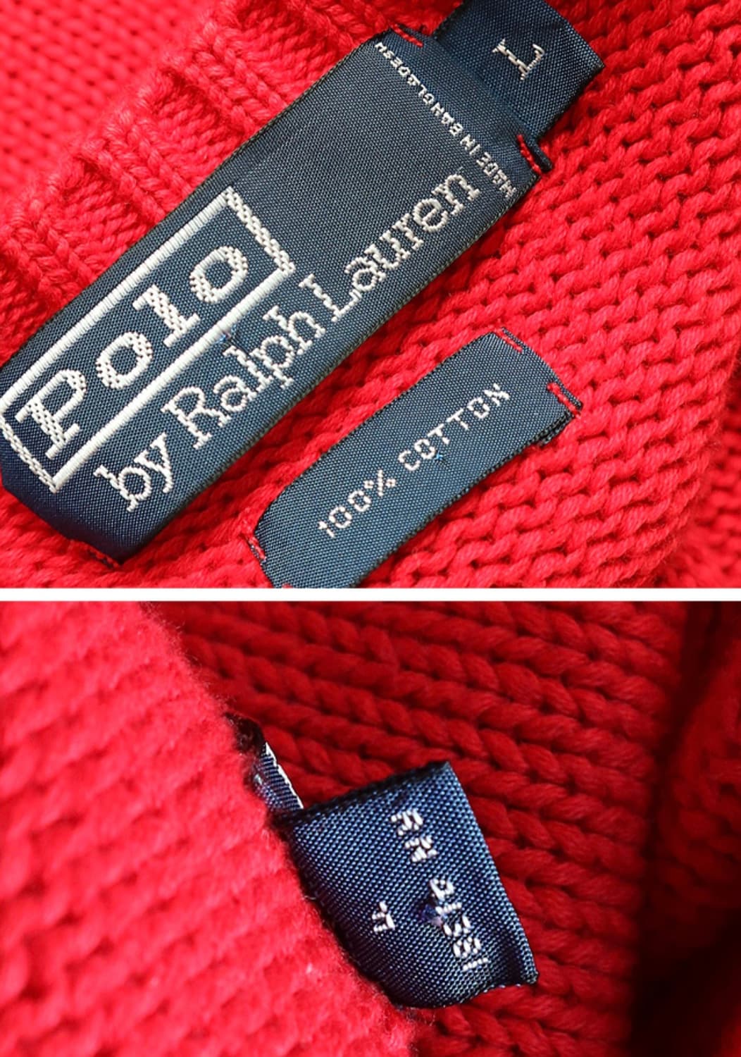 polo ralph lauren 폴로 랄프로렌 코튼100% 빈티지 니트
 상품이미지6