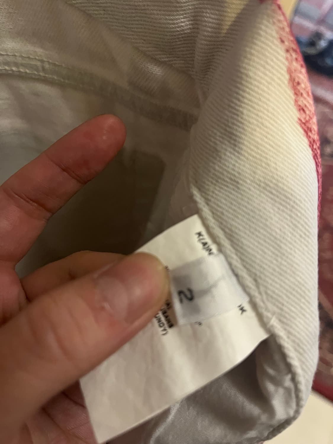 강정석 ZIP 팬츠 버건디 레드 상품이미지4