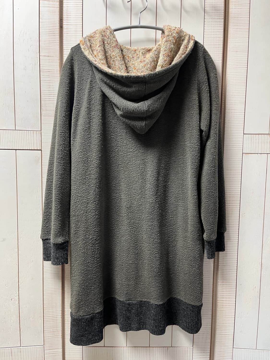 모리걸 단추 후드집업 원피스 하구미 상품이미지2