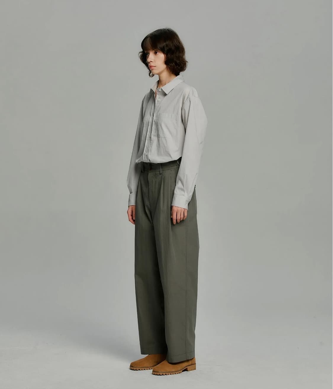 산티아고 오피서 팬츠 올리브 그레이 상품이미지7