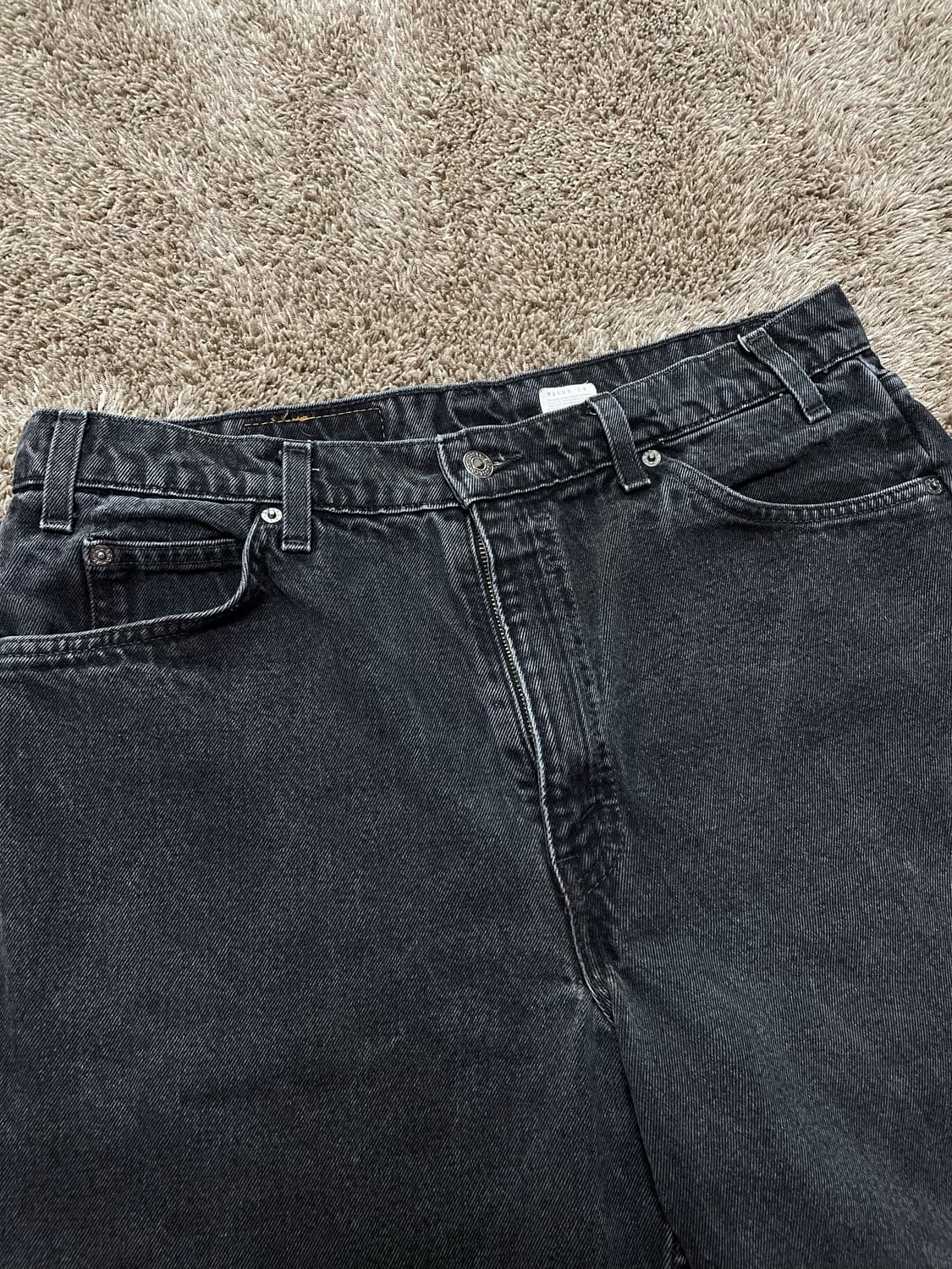 90s vintage levis 550 black shorts jorts 상품이미지2