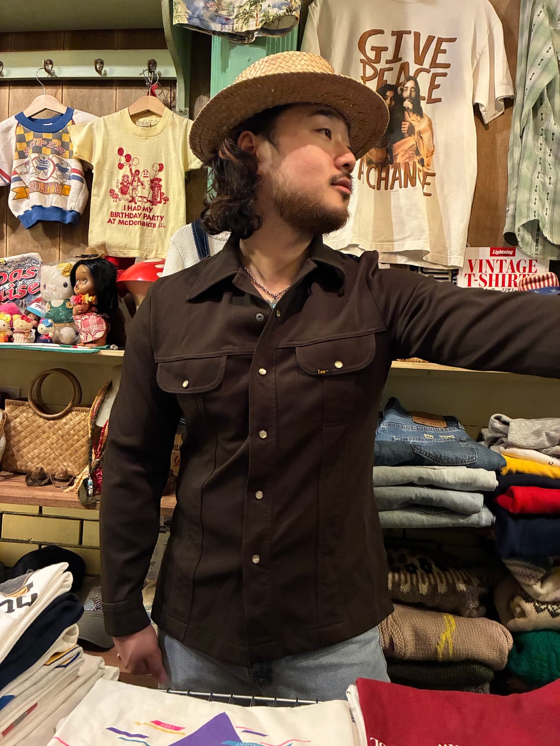 70’s Lee Western Shirt Made in U.S.A 상품이미지1