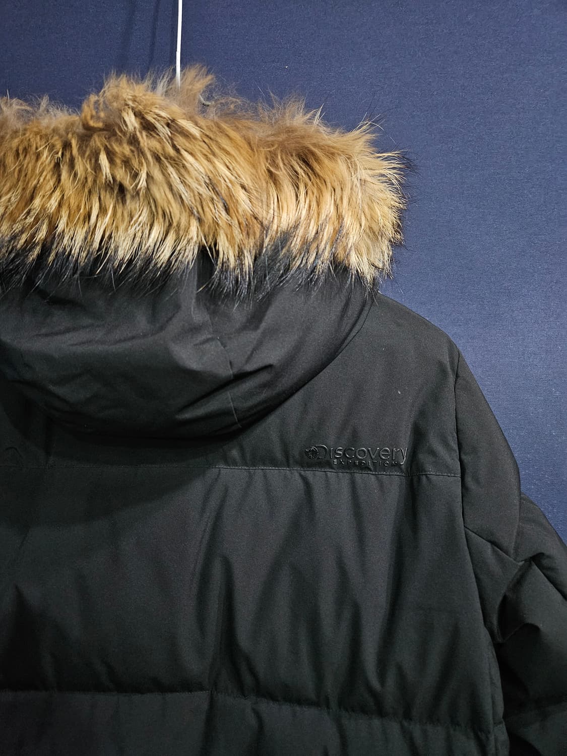 디스커버리 블랙컬러 남성 100 구스다운 롱패딩  상품이미지9