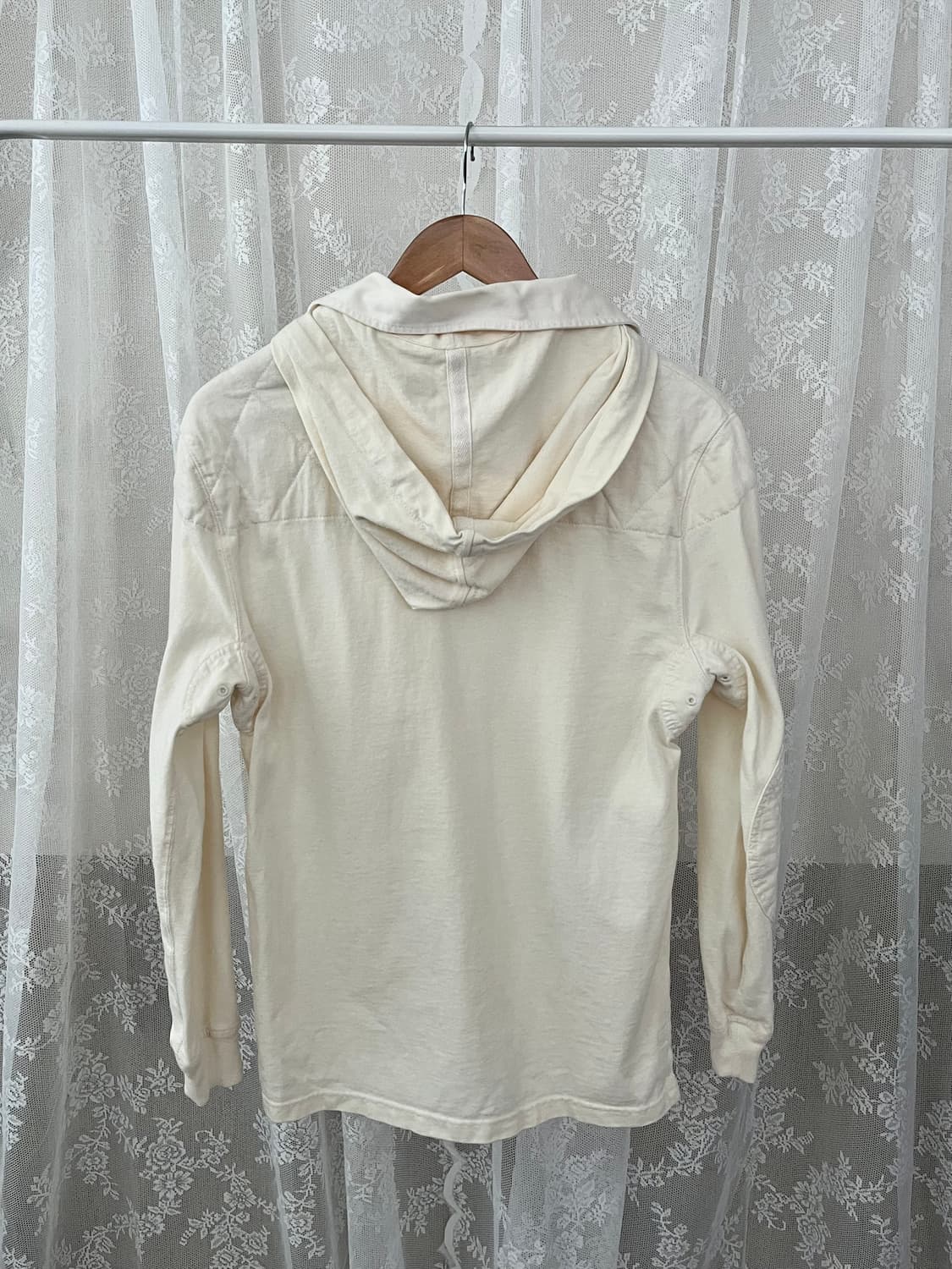 M) 00s 폴로 랄프로렌 럭비 셔츠 아이보리 상품이미지2