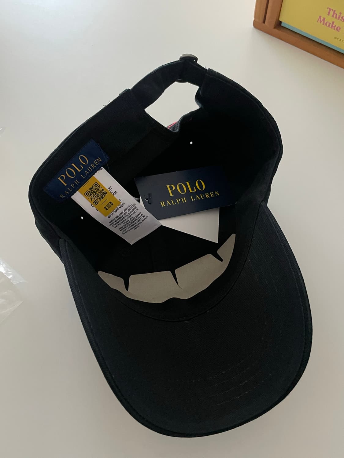 Polo (새제품) 신형 폴로 랄프로렌 블랙 볼캡 상품이미지3