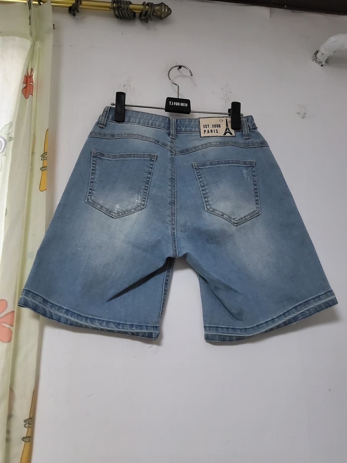 빈티지 연청 데님 반바지 27 상품이미지3