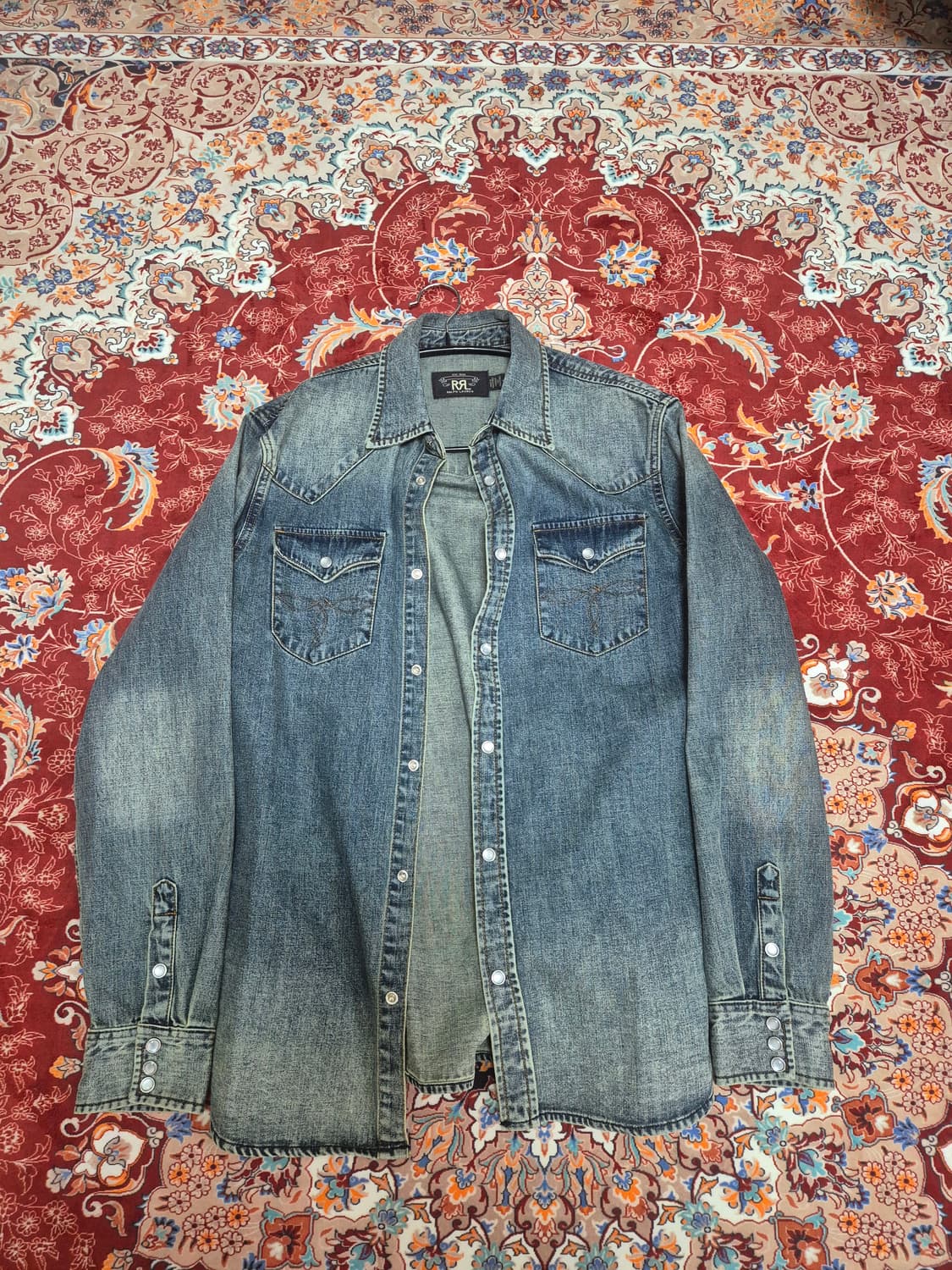 Rrl 버팔로데님셔츠 상품이미지1