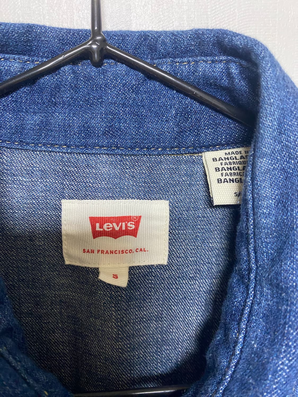[LEVIS] 리바이스 웨스턴 데님 셔츠 S사이즈 상품이미지2