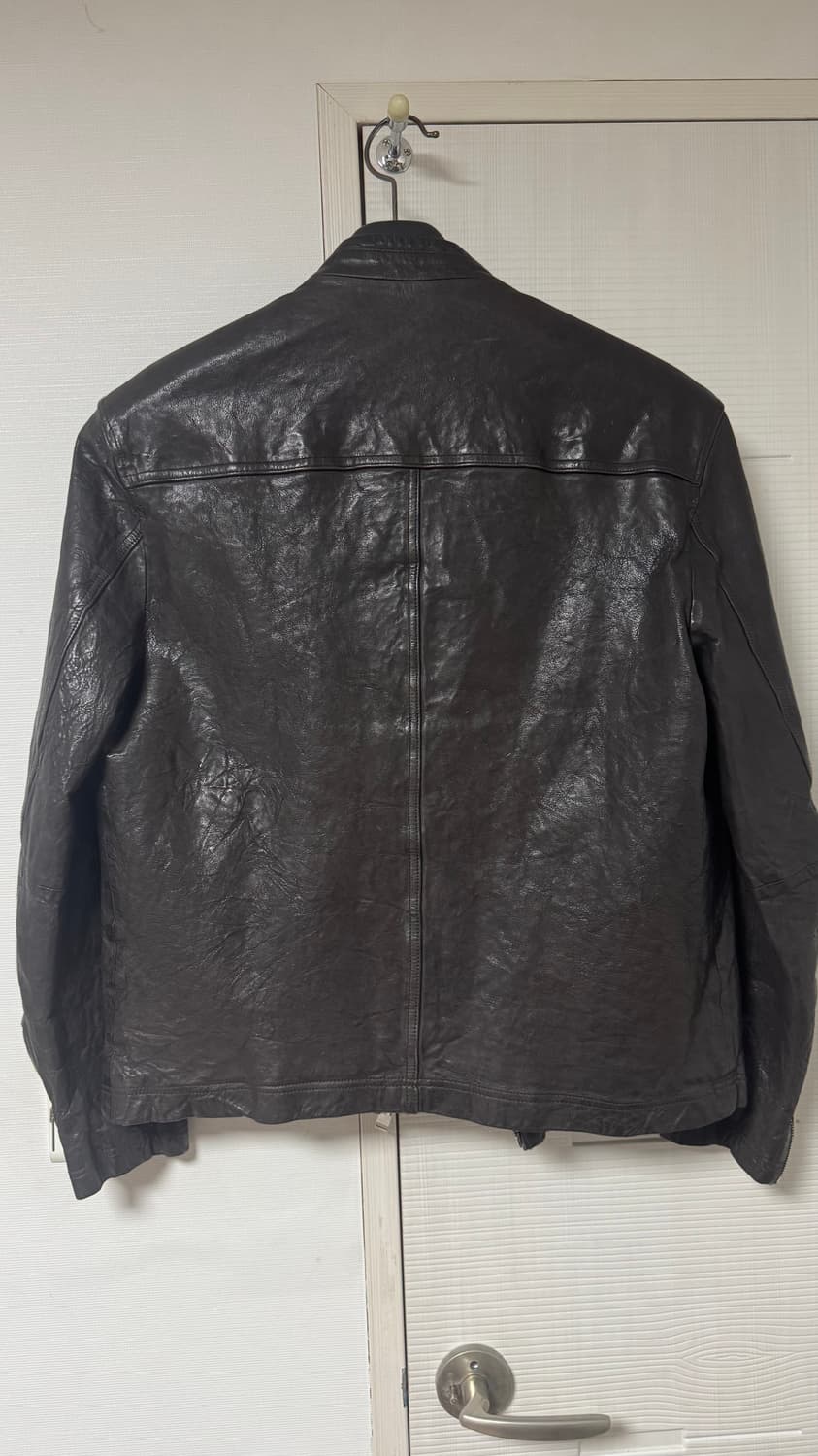 도메스틱 이태리 렘스킨 레더자켓 L 상품이미지2