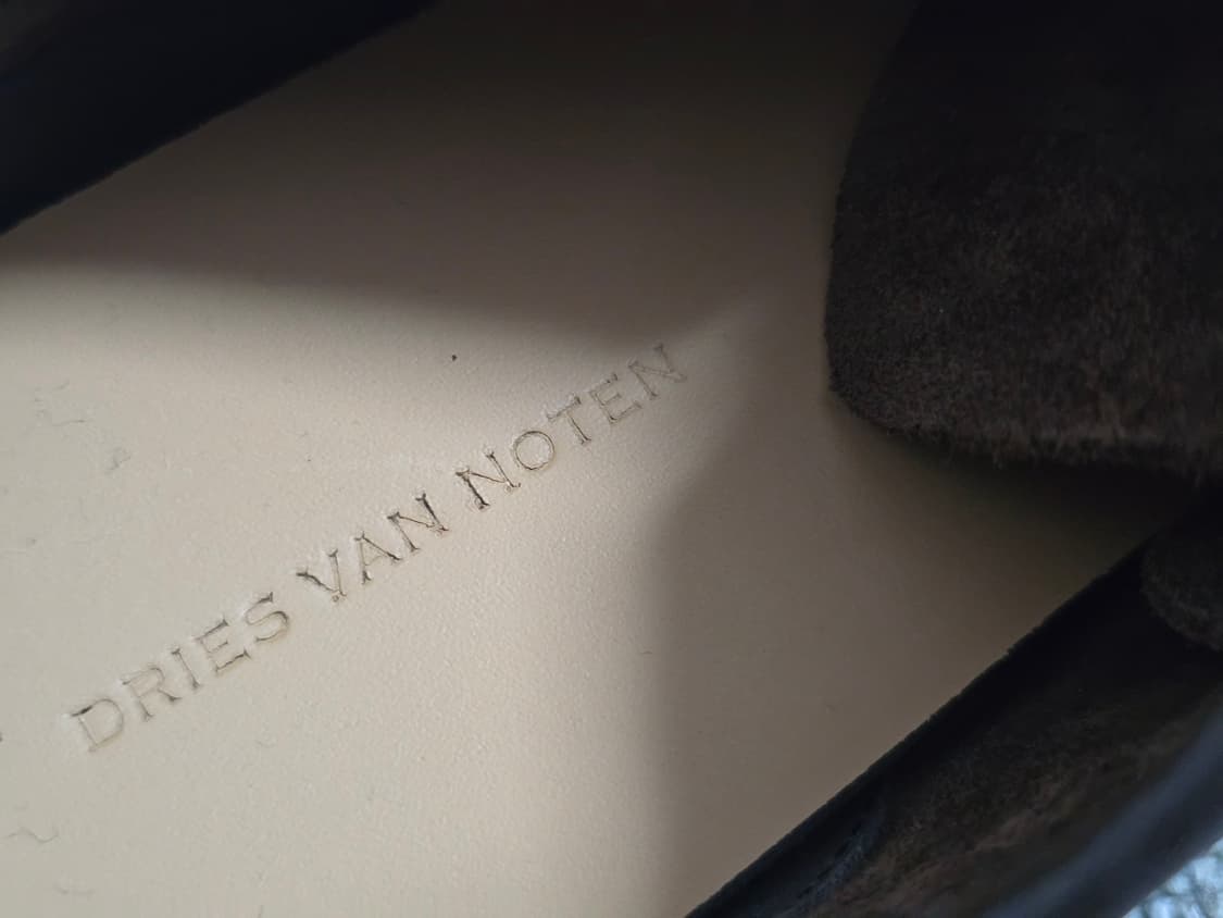 DRIES VAN NOTEN 드리스반노텐 스웨이드 스니커즈 41  상품이미지4