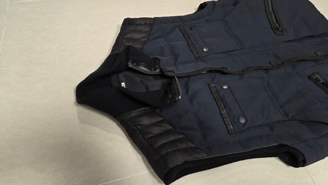 시스템 옴므 구스 다운 패딩 베스트 상품이미지2