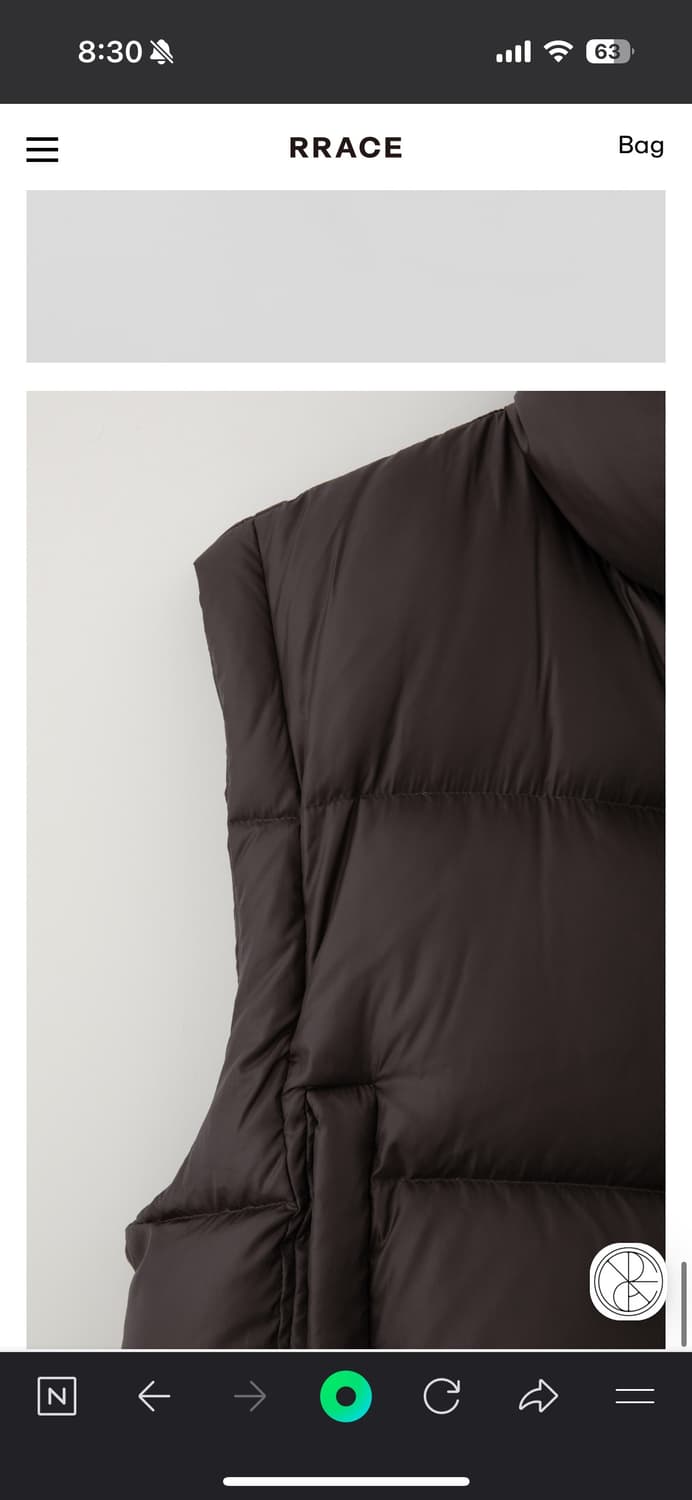 rrace puffer down jacket 패딩 상품이미지7