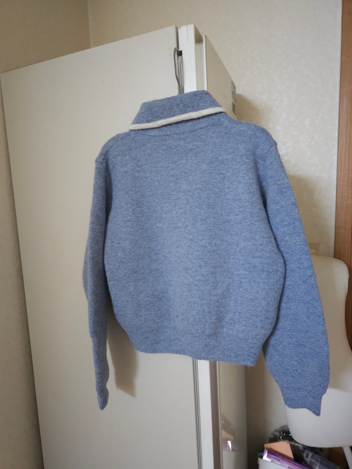 커버낫 우먼 플러피 집업가디건 상품이미지7