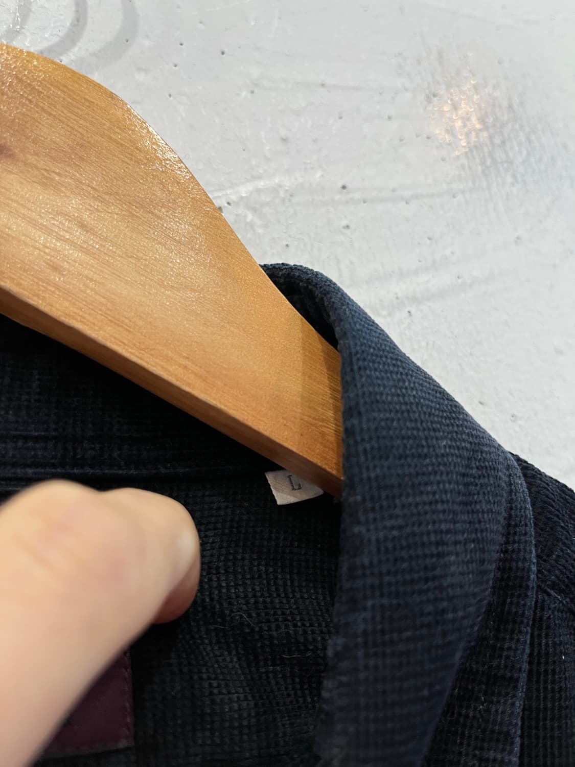 요지야마모토 Durban A.A.R 셔츠 블랙 L 상품이미지7