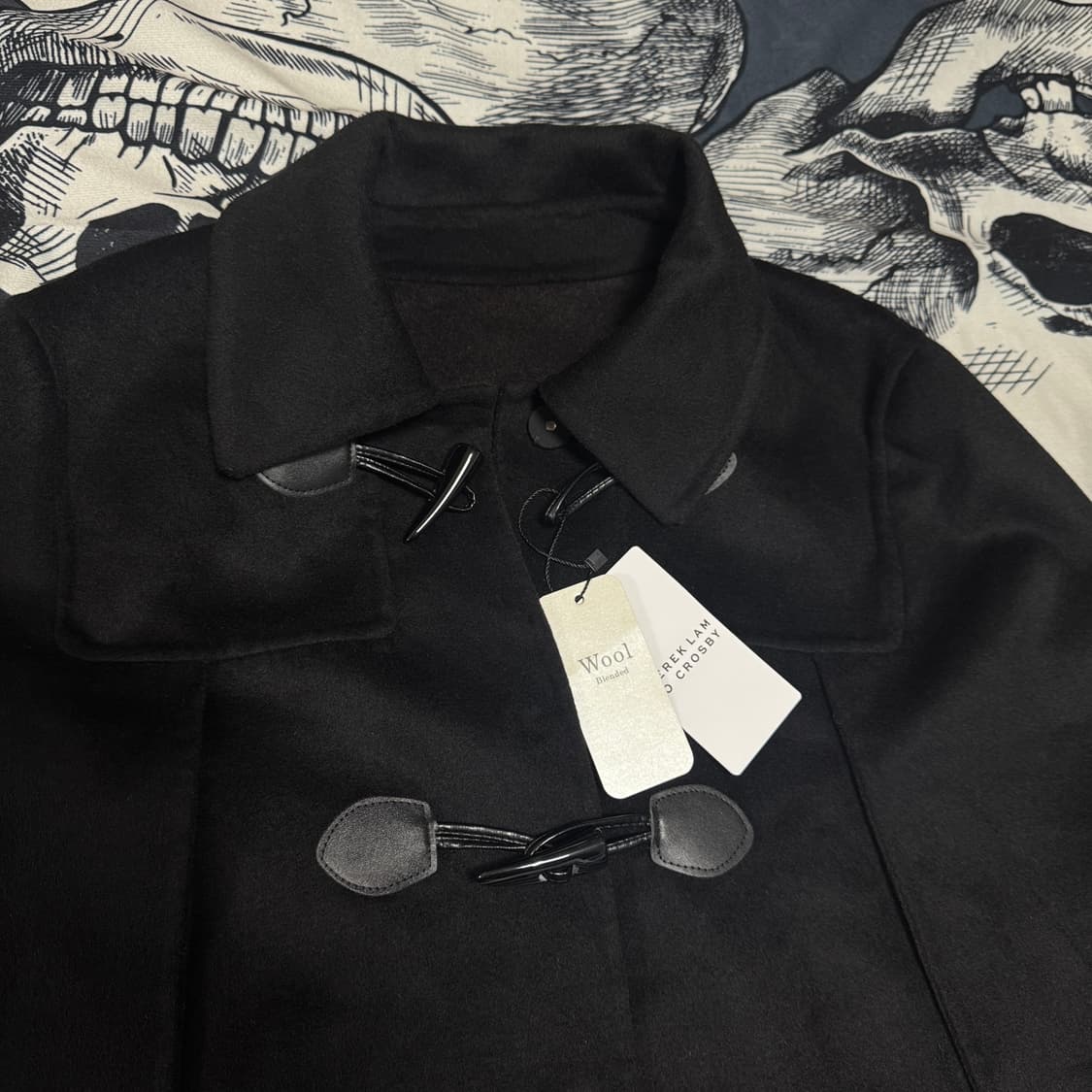 데렉램 케이프 코트 23년새상품 L사이즈  상품이미지2