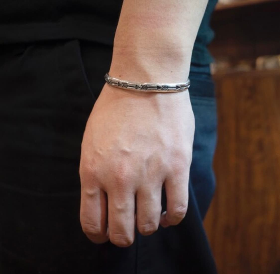 조실버 애로우 뱅글 상품이미지3