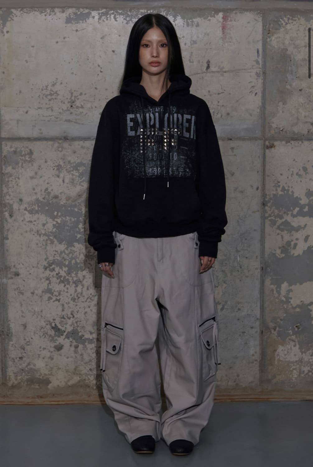 팬시클럽 CROSS POCKET CARGO PANTS 상품이미지3