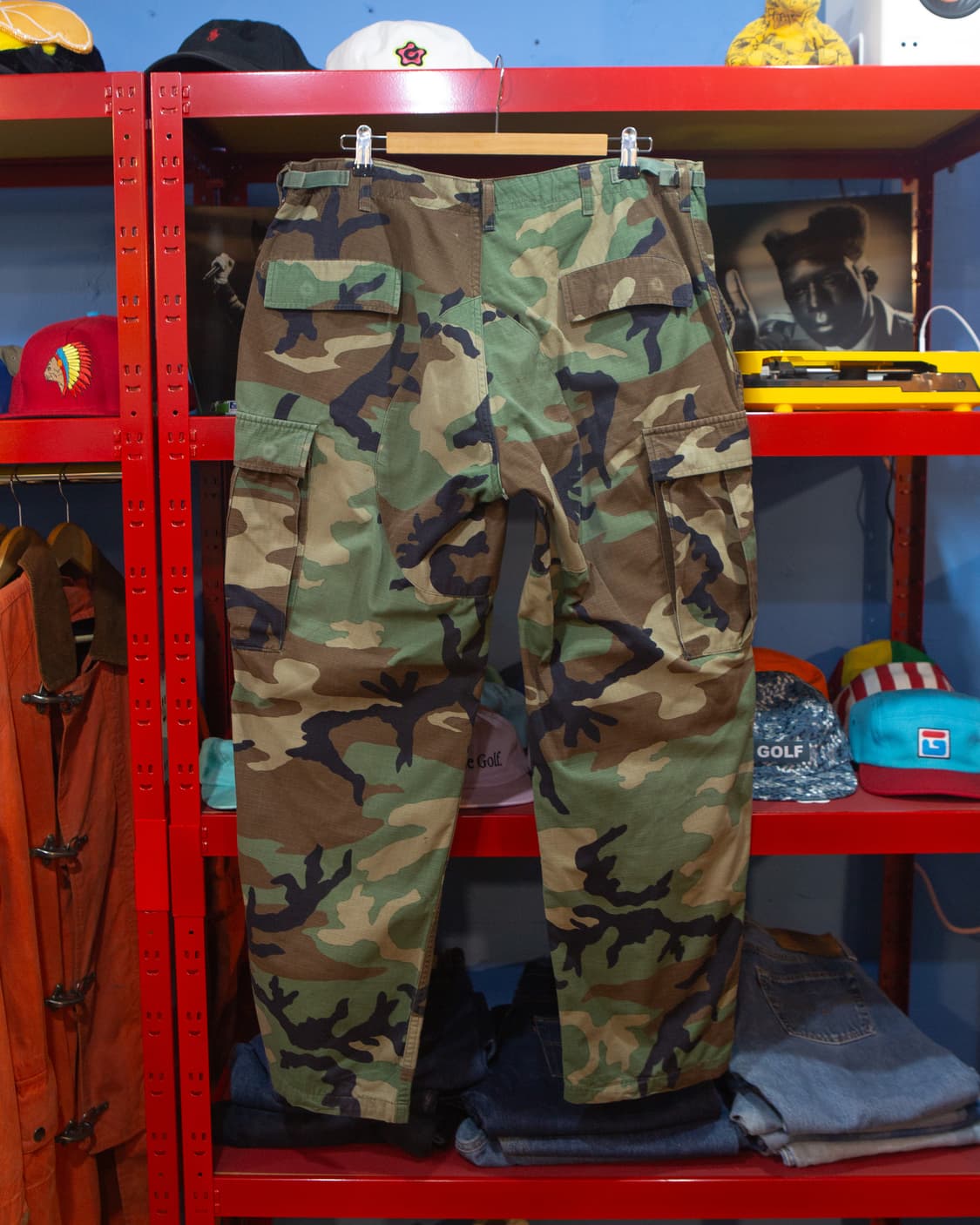 90s 우드랜드 카모 BDU 팬츠 상품이미지3