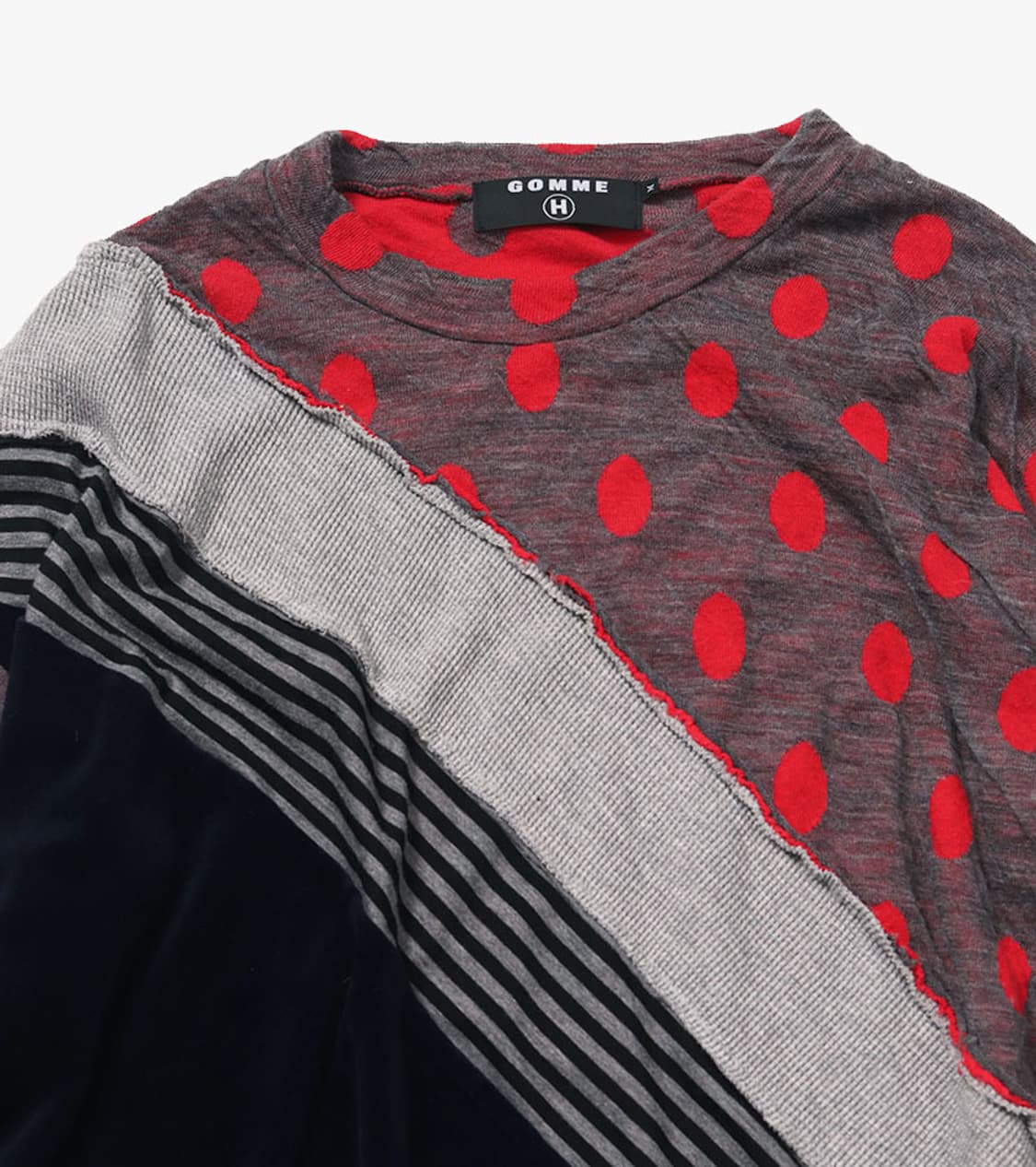 GOMME - BIAS CUT PANELED TEE 상품이미지4