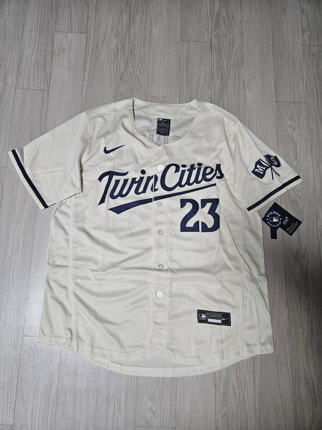 Nike mlb 미네소타 야구져지 빅사이즈 헬스복 져지 상품이미지1