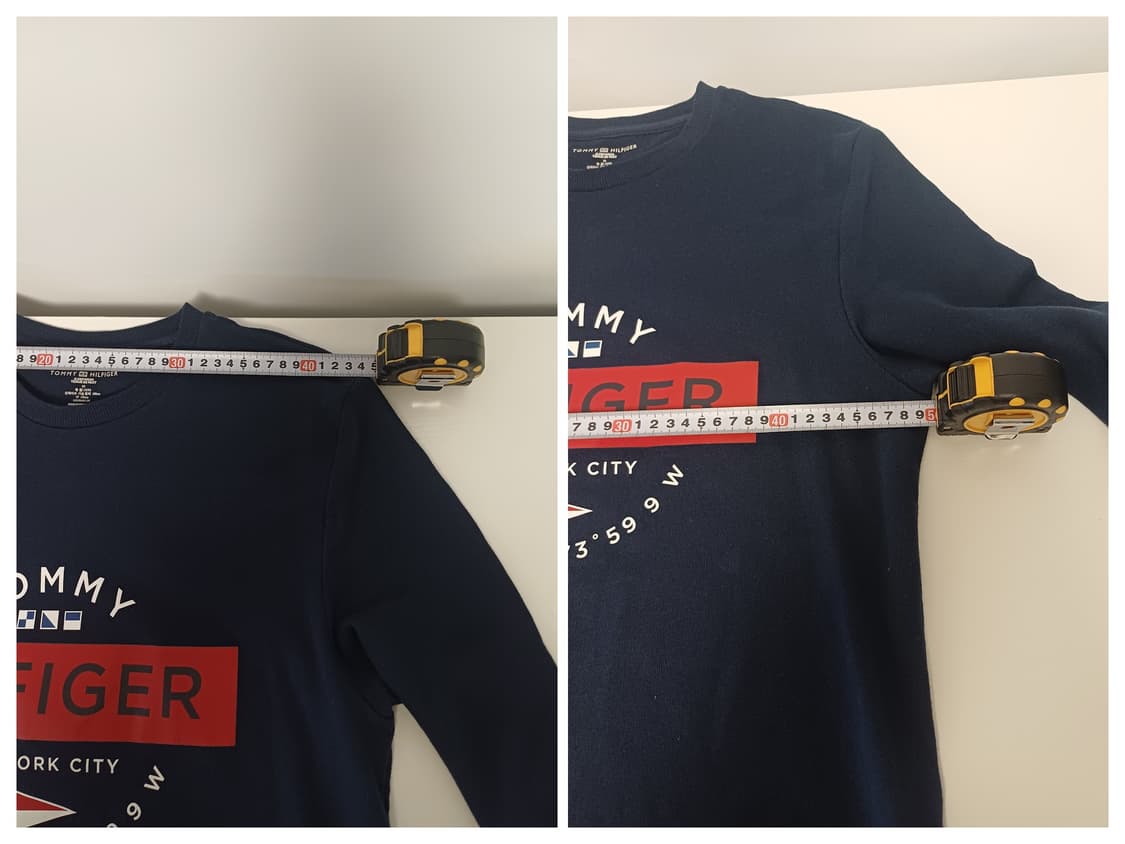 타미힐피거 빅로고 맨투맨 (네이비/M/95-100) 상품이미지8