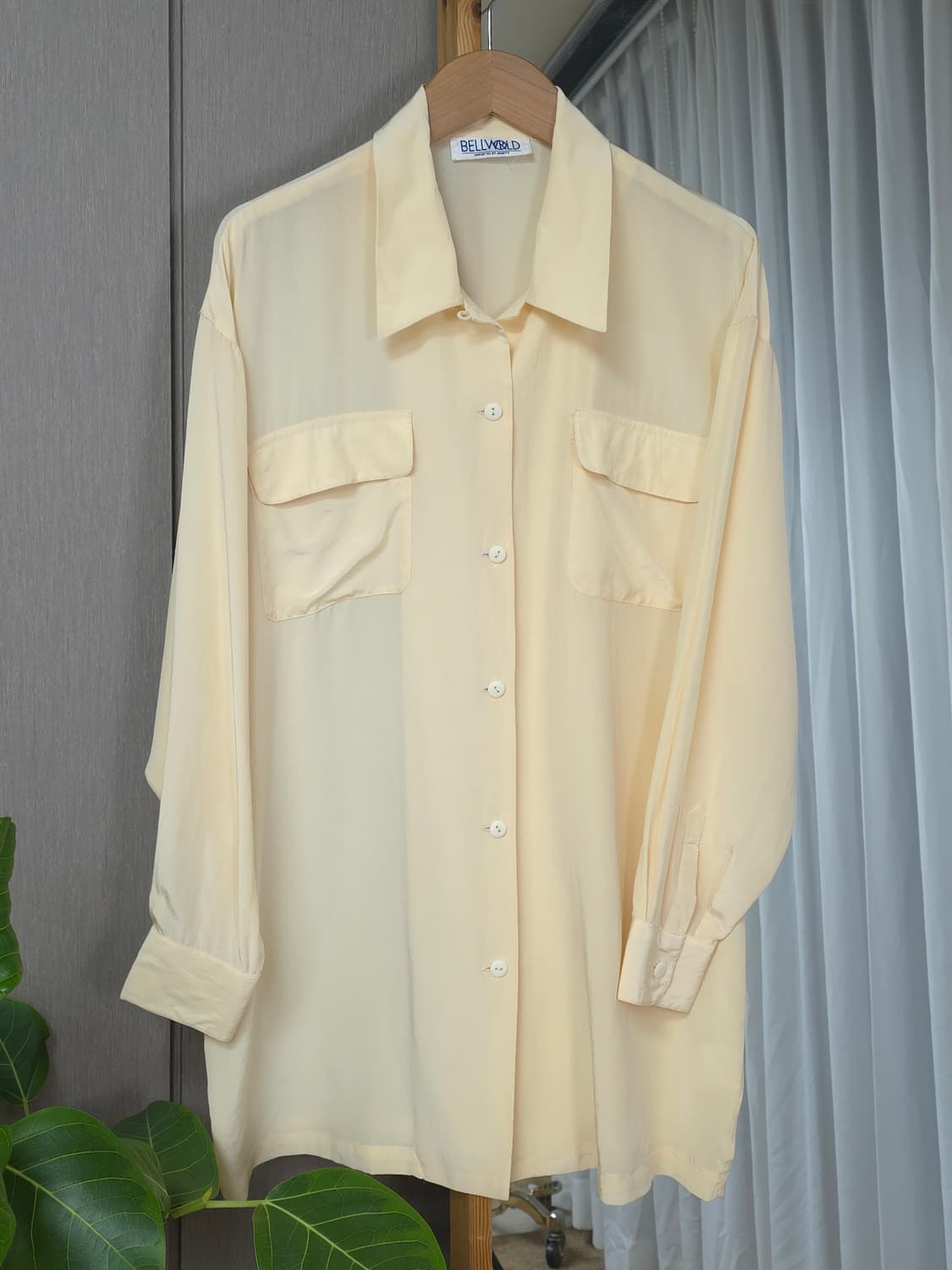 실크셔츠블라우스 실크100%  상품이미지3