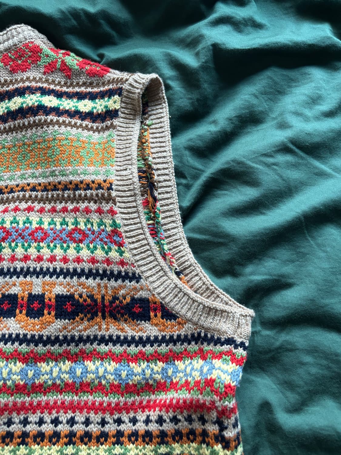 폴로 랄프로렌 - 페어 아일 울 블렌드 스웨터 베스트 상품이미지6