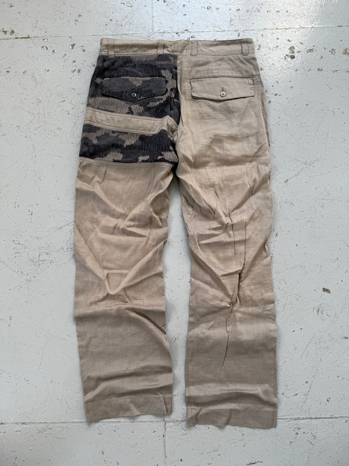 Y's 니트 패치 큐프라 팬츠 상품이미지1