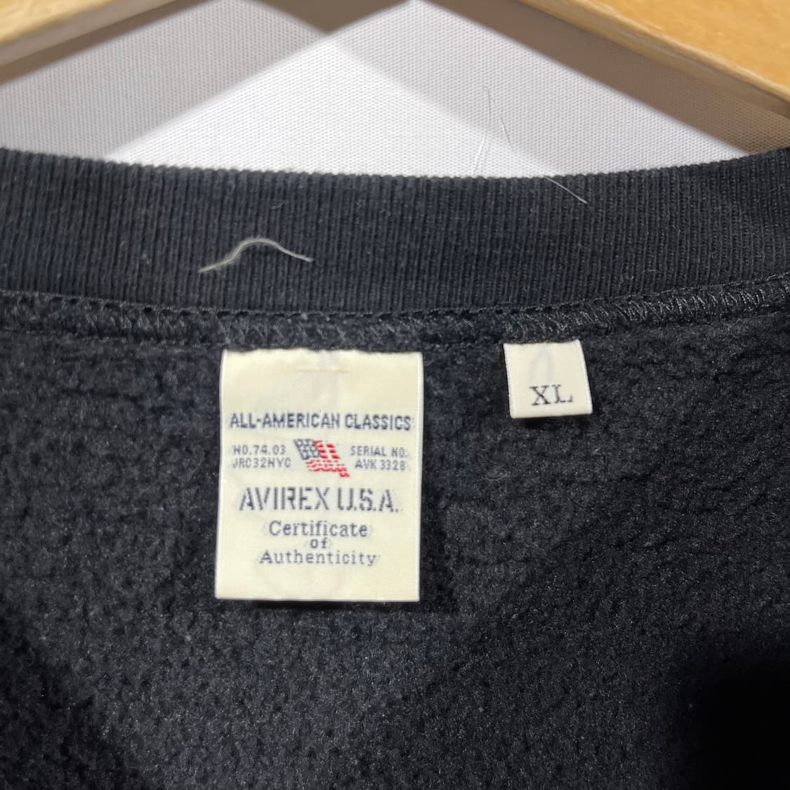 [Avirex] 아비렉스 에어포스 프린팅 맨투맨 상품이미지4