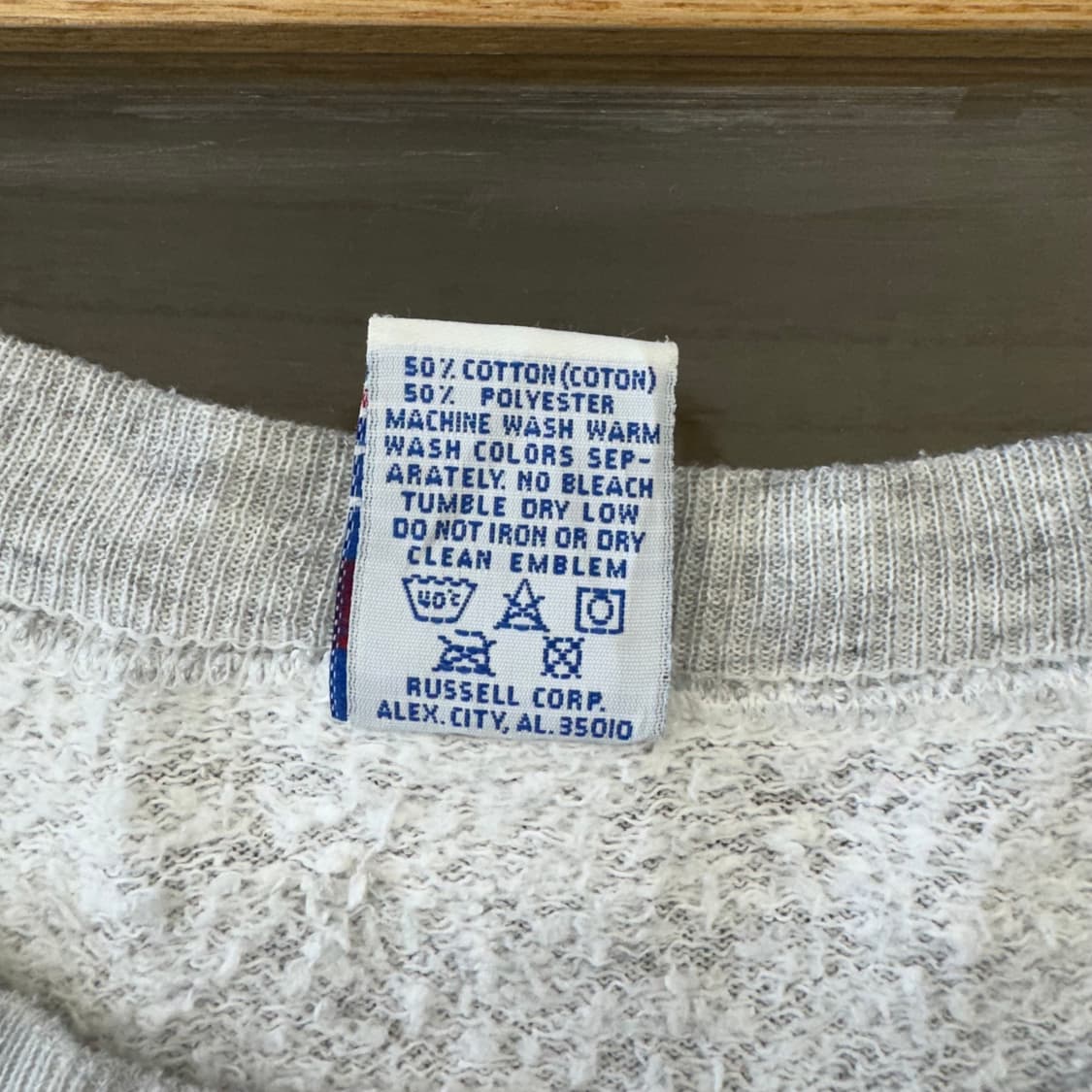 90s 러셀 빈티지 스웻셔츠 맨투맨 made in USA (L) 상품이미지7