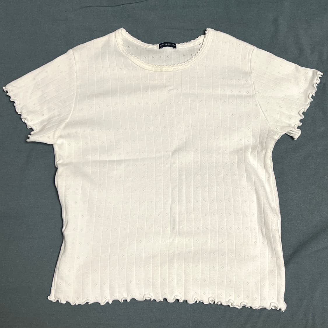 제니 Brandy Melville 브랜디멜빌 화이트 티 상품이미지2