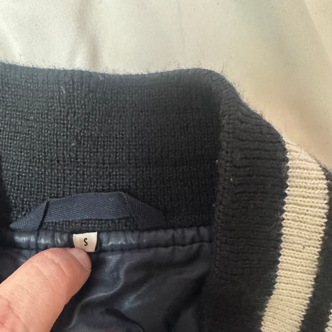 오프닝세레모니 블랙바시티자켓 S 상품이미지3