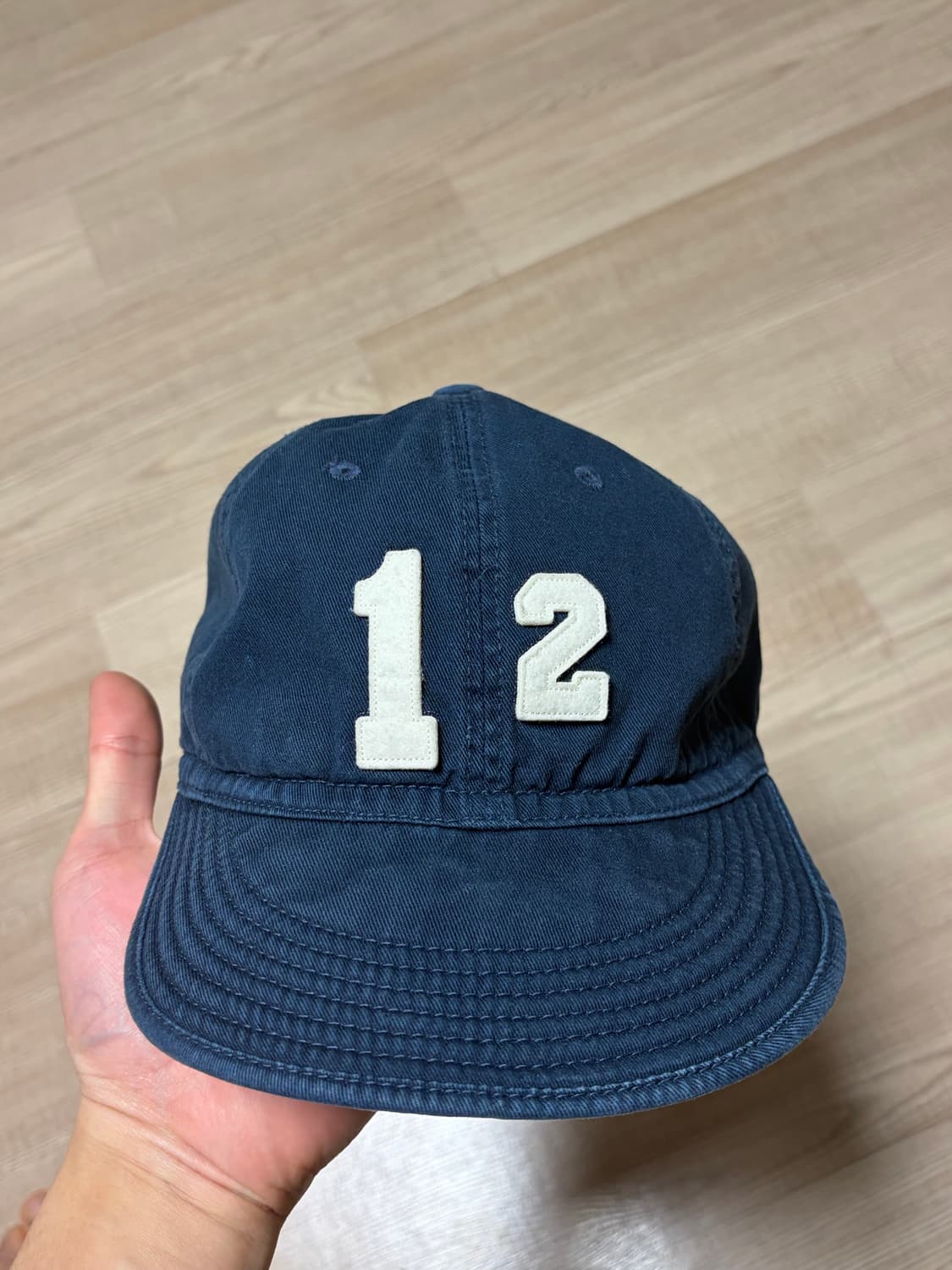 RYOO 12-og ball cap navy 상품이미지2