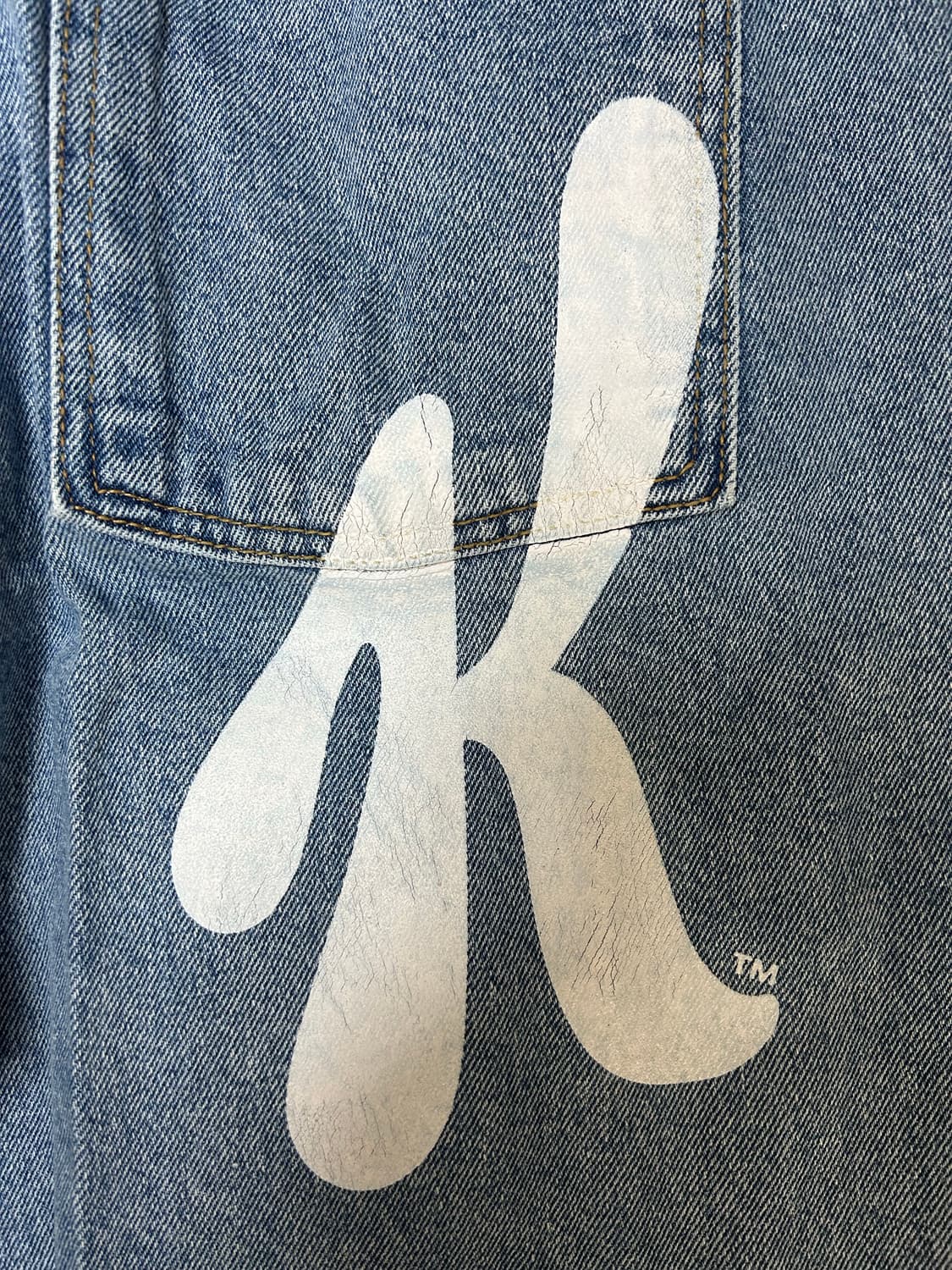 위캔더스 자수 데님 상품이미지7