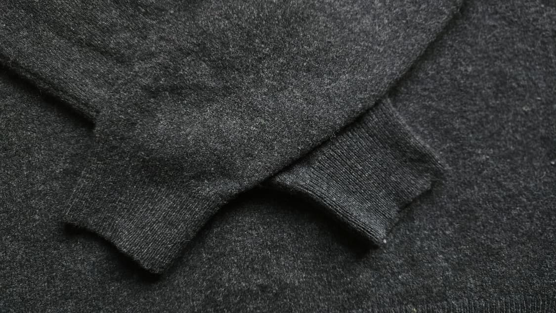 L.L.Bean 엘엘빈  램스울 브이넥 니트 Made In Scotlan 상품이미지2