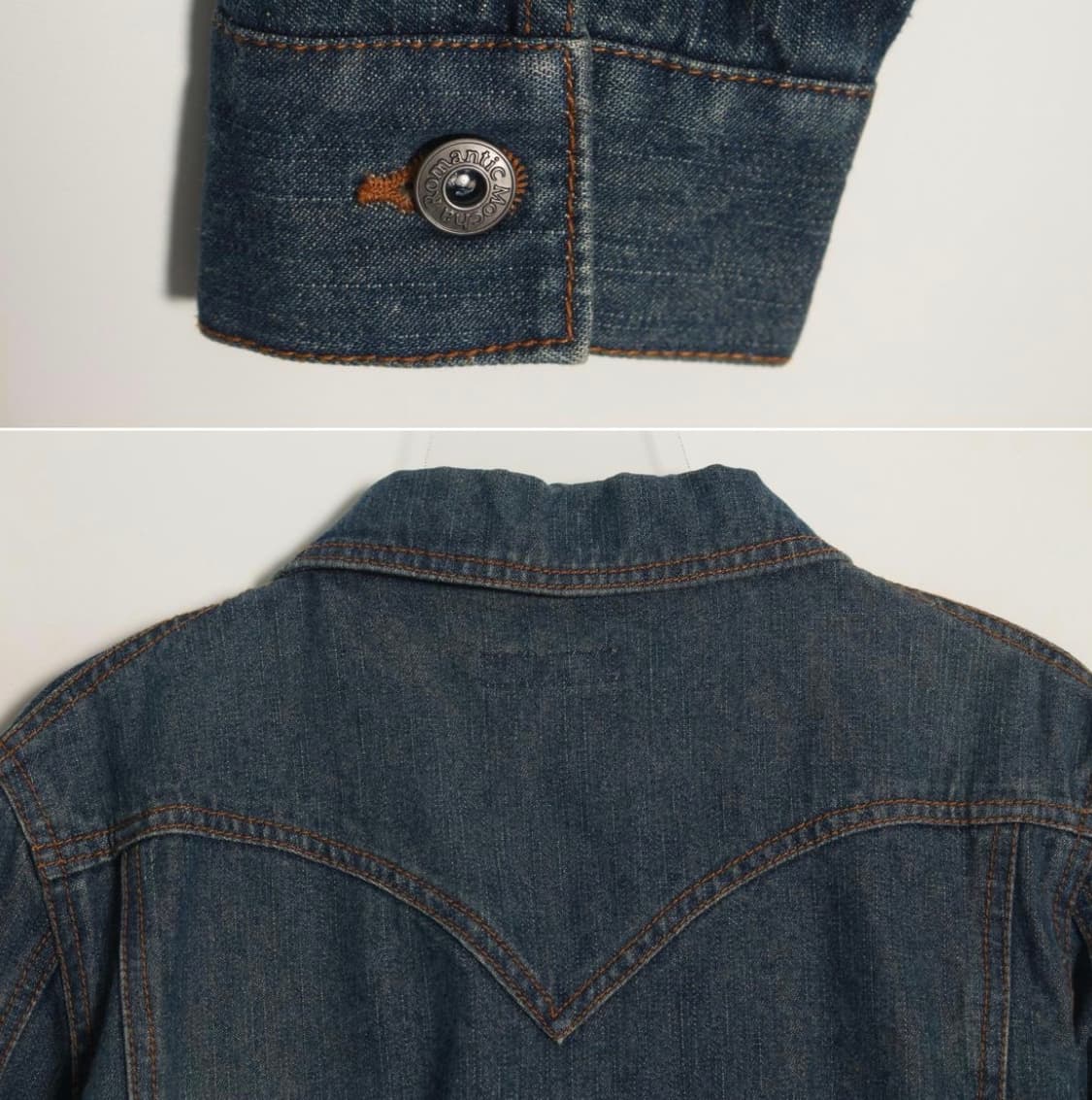 빈티지 워싱데님 자켓 상품이미지3