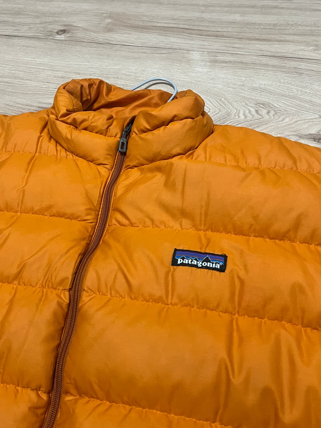 [XL]파타고니아 빈티지 다운스웻 패딩 오렌지 상품이미지4