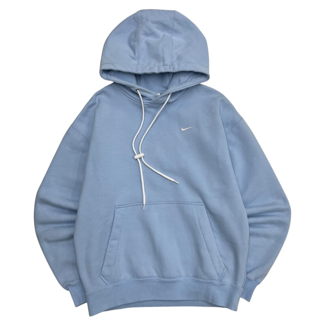 나이키 NRG 화이트 스우시 스카이블루 후드 S 상품이미지2