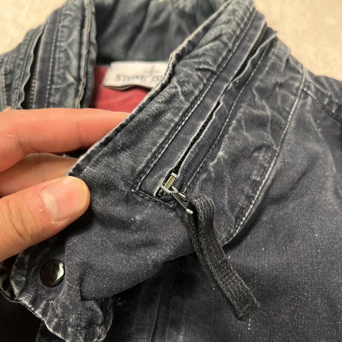 100 스톤아일랜드 초희귀 13SS 헌팅 필드자켓 상품이미지5