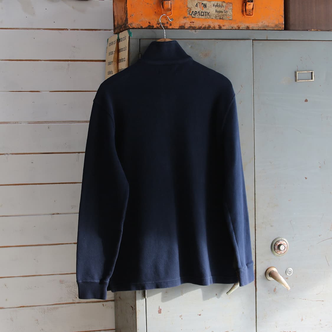 (착용컷) 폴로 랄프로렌 코튼 하프 집업 니트 (남성용 100) 상품이미지4