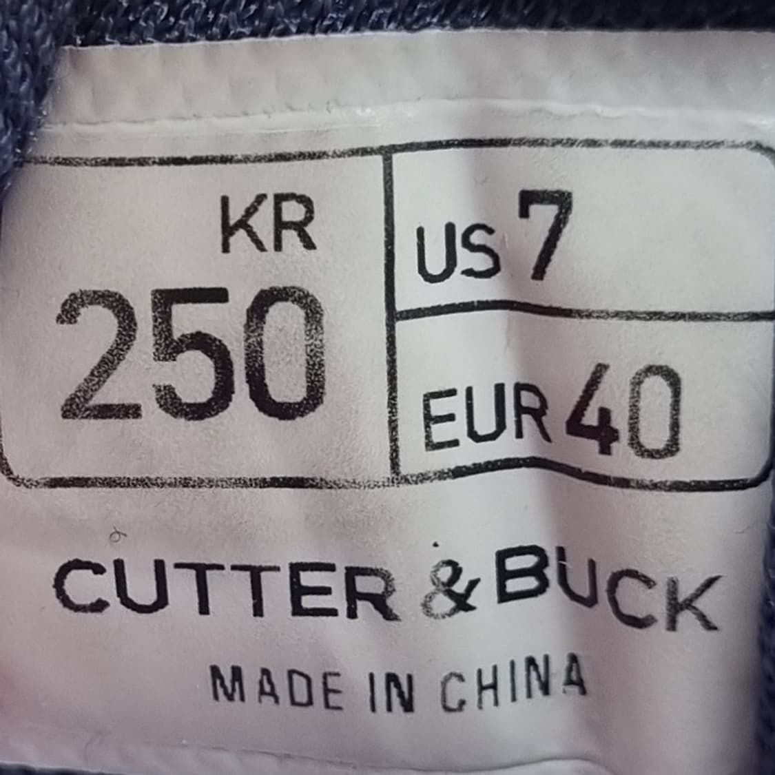 커터앤벅 네이비 골프화 250 상품이미지6