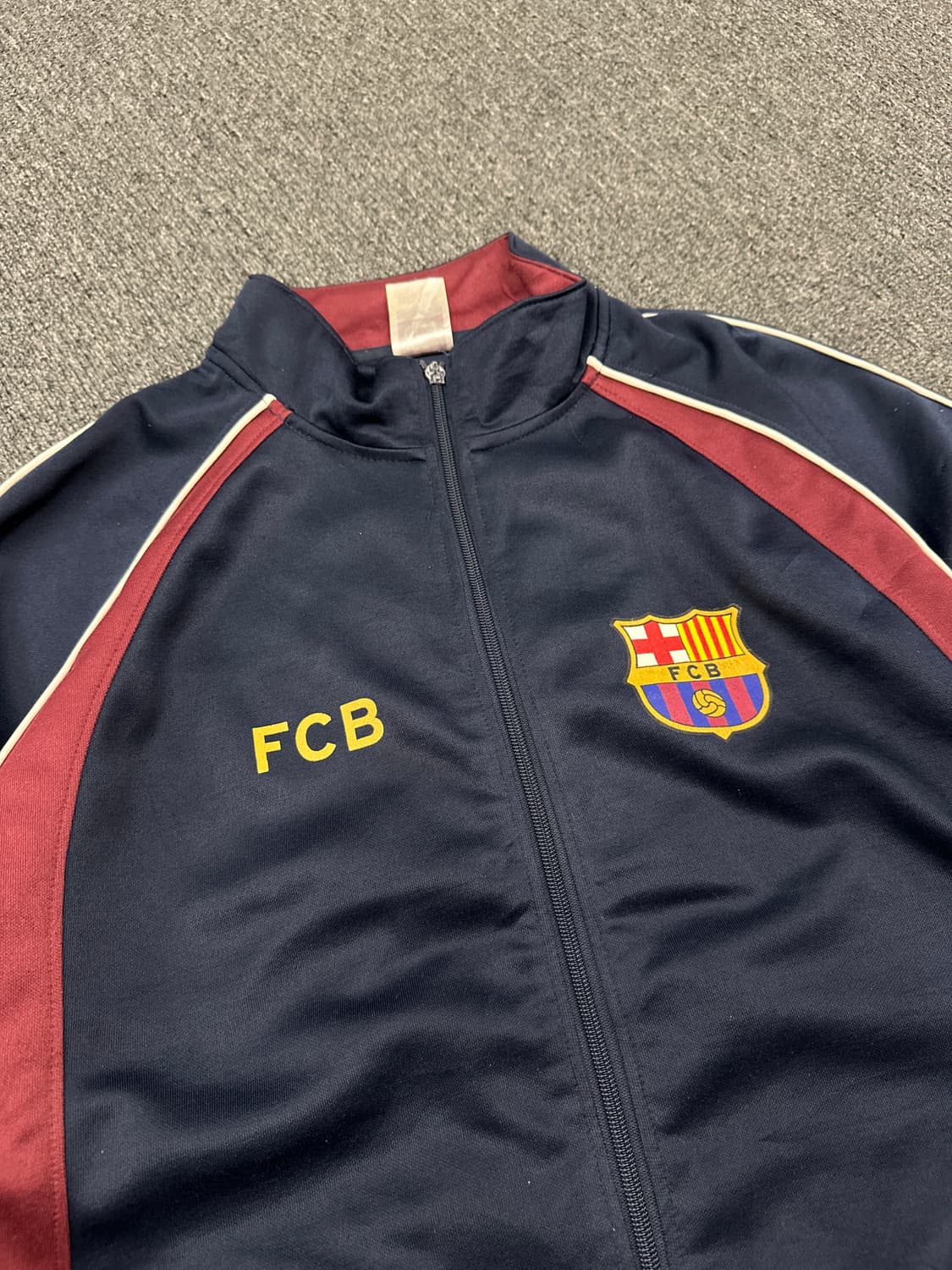 L) FC 바르셀로나 바르샤 트랙탑 져지 집업 상품이미지3