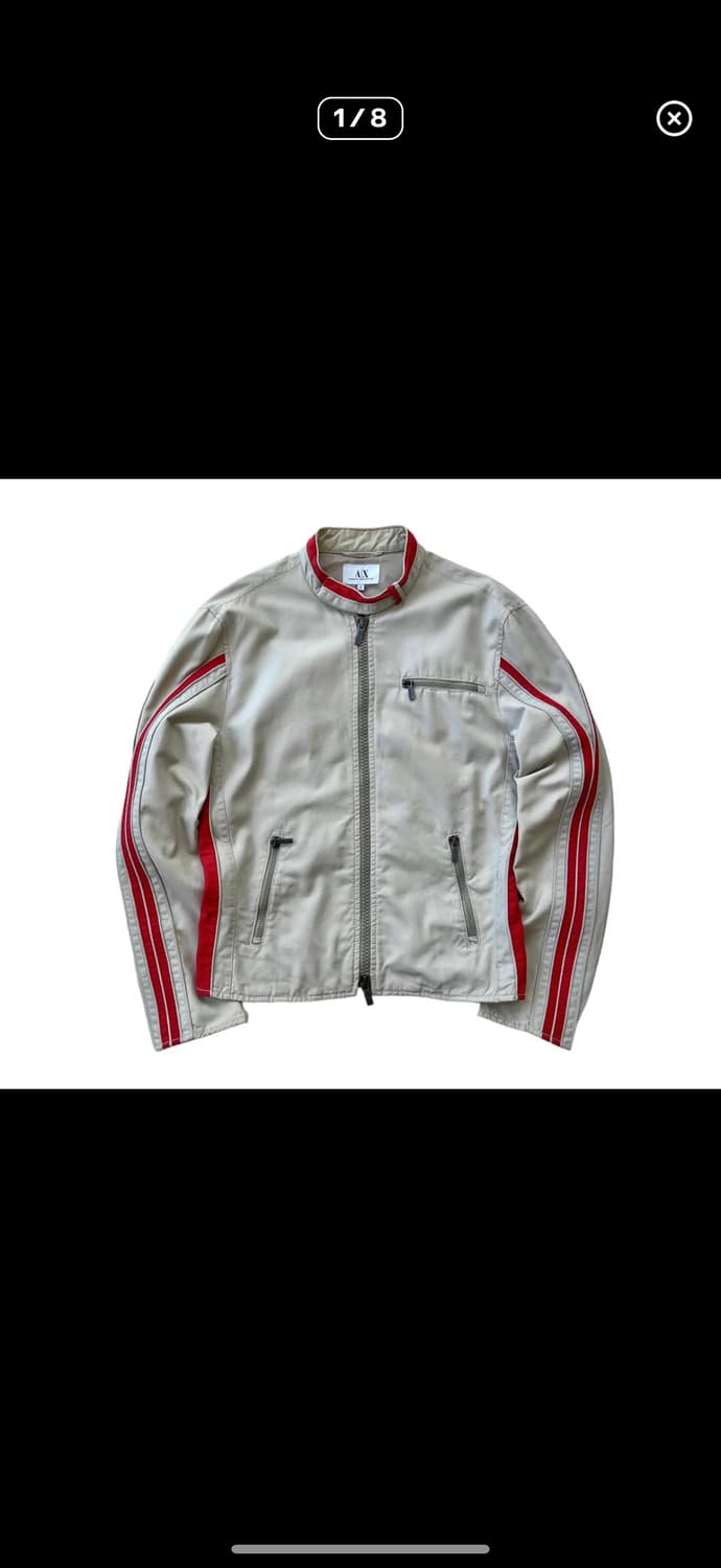 아르마니 빈티지 라이더 자켓 상품이미지1