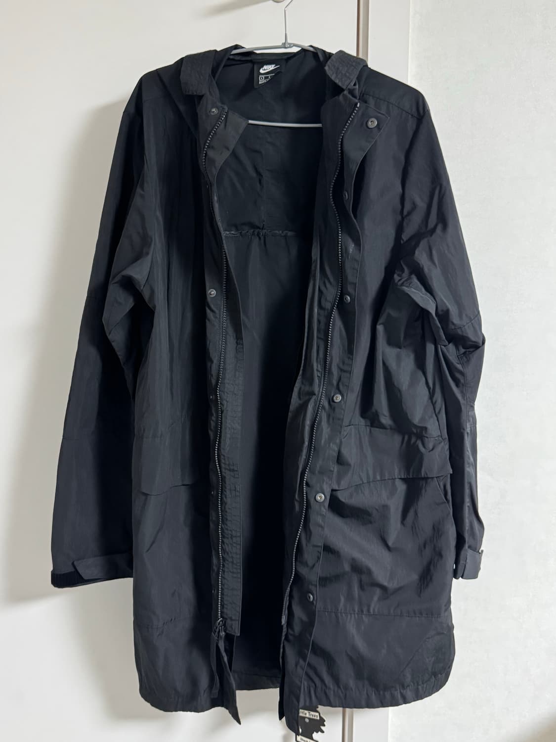 Nike NSW 롱 후디 자켓 Black 상품이미지2