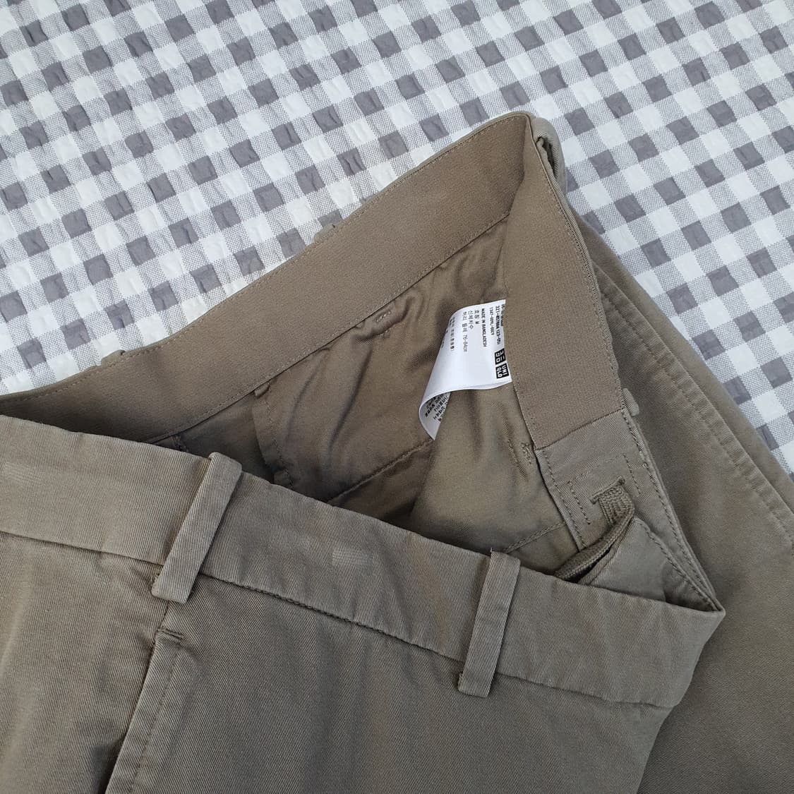 유니클로 밴딩 스판 면바지 남자29~31 상품이미지2