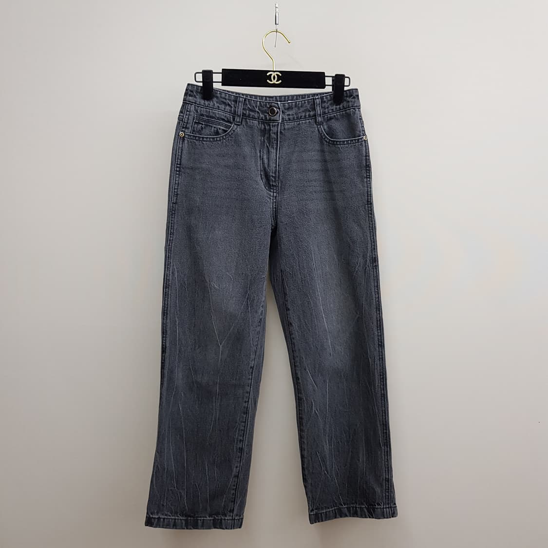 한섬 SJSJ 2022 스트레이트 데님팬츠 64-94사이즈 상품이미지1